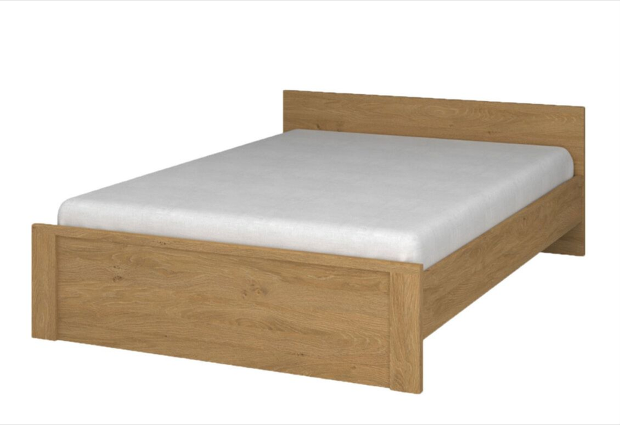 Каркас ліжка VMV Holding Pavi 140&times;200, дуб кам'яний фото - artos.in.ua