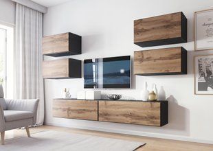 Стінка в зал, у вітальню під телевізор Cama Roco 2 180x224x39 фото - artos.in.ua