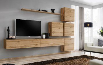 Комплект меблів у вітальню ASM Switch IX WT SW 9, дуб Wotan фото - artos.in.ua