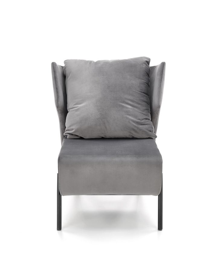Крісло для відпочинку VICTUS темно-сірий/чорний Halmar Польща