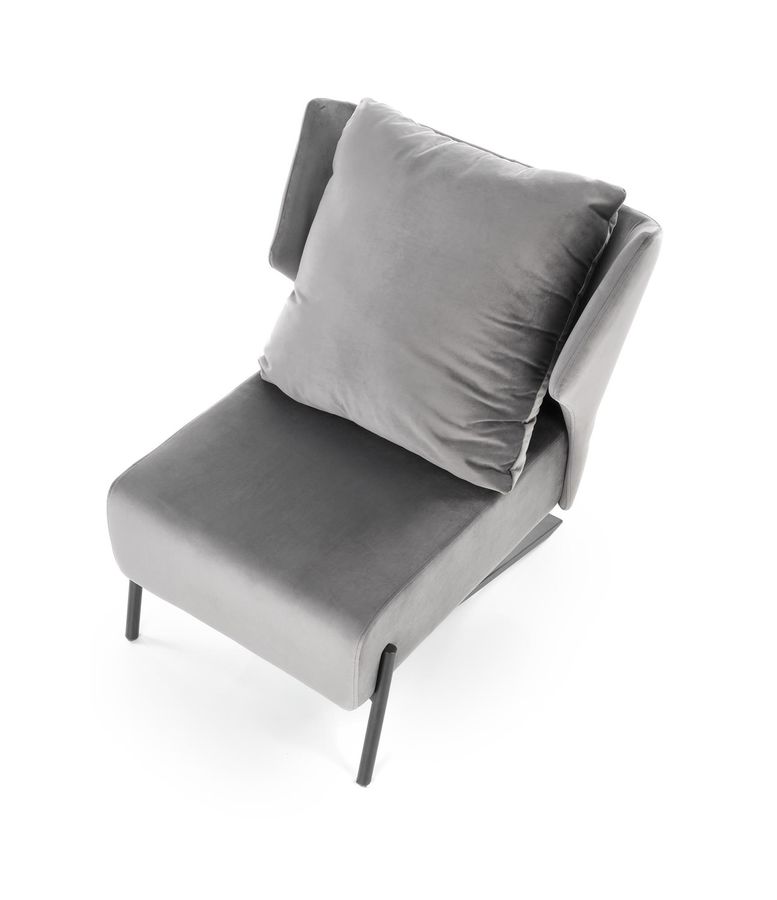 Кресло для отдыха VICTUS темно-серый/черный Halmar Польша