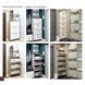 Фото 5: Тумба для взуття Рене 4Д 69 см Світ Меблів, Дуб білий / Сатин - artos.in.ua