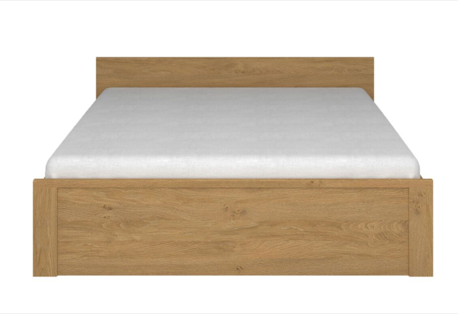 Каркас кровати VMV Holding Pavi 160&times;200, дуб каменный фото - artos.in.ua