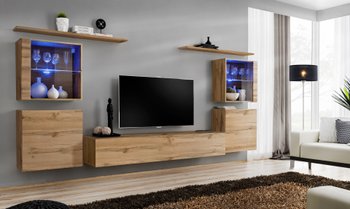 Комплект мебели в гостиную ASM Switch XIV WT SW 14 Дуб Вотан из Польши