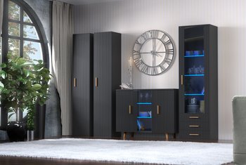 Комплект мебели в гостиную Verona 2 Artos Design черный Польша