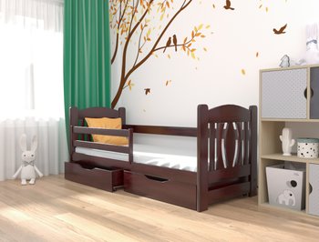 Дерев'яне ліжко для підлітка ОСКАР LUNA - палісандр