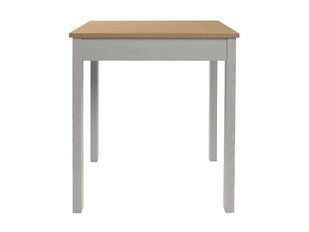 Обідній стіл BRW Bryk Mini D09028-TXS_BRYK_MINI-DBV / MSS, дуб Берлінгтон / модрина Сібіу сіра, фото - artos.in.ua