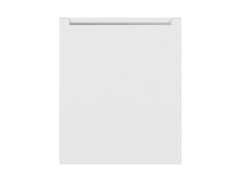 Кухонный фасад BRW Iris K10-FB_DM_60/71-BISM, белый супер мат/альпийский белый, из Польши