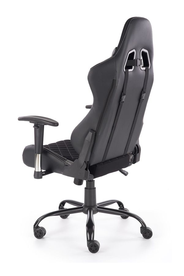 Компьютерное поворотное кресло DRAKE черный, серый Halmar Польша