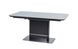 Большой обеденный керамический раскладной стол Pallas 160x90 SIGNAL серый Польша