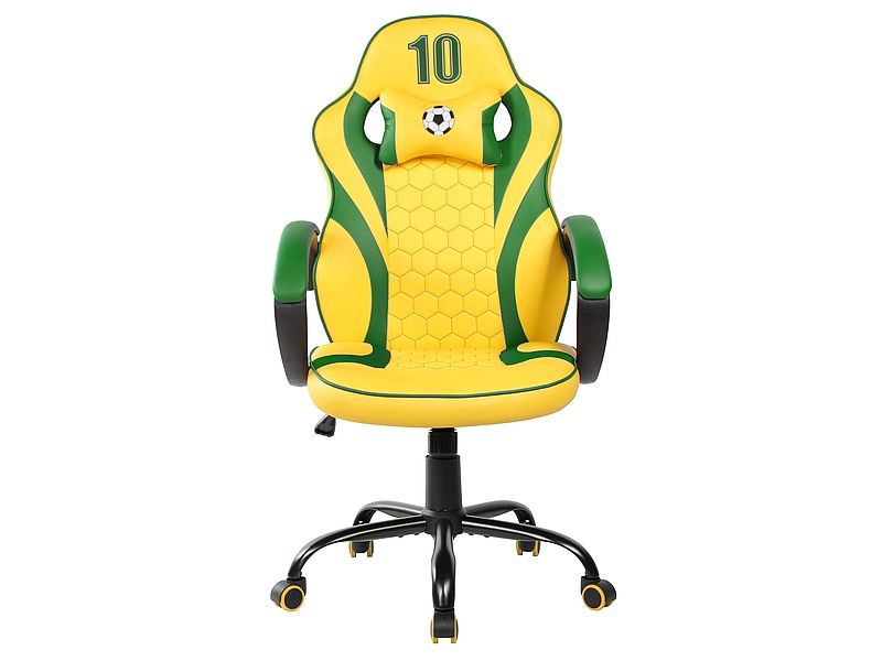 Поворотне крісло Signal Brazil жовтий / зелений Польща