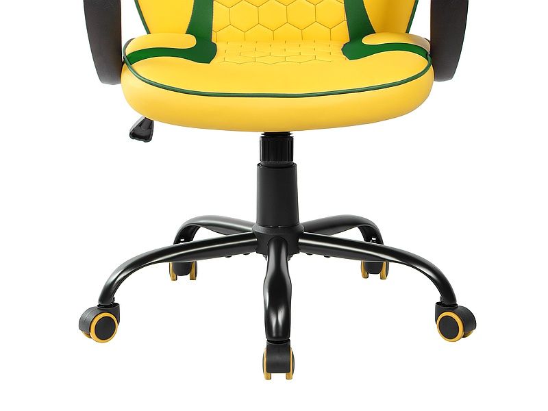 Кресло вращающееся Signal Brazil желтый / зеленый Польша