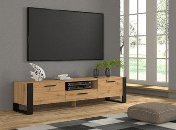 Тумба ТВ NUKA 200 дуб артизан BIM FURNITURE фото - artos.in.ua