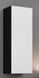 Пенал навісний маленький CAMA VIGO Чорний мат/Білий глянець