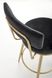 Барне крісло H115 чорний порошкова фарбована сталь Halmar Польща