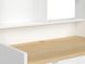 Письменный стол BRW Princeton S406-BIU/120-BIP/DP, белый глянцевый/польский дуб, из Польши