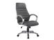 Кресло компьютерное вращающееся Q-046 SIGNAL серая эко кожа Польша