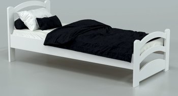 Підліткове ліжко БАРНІ LUNA - БІЛИЙ