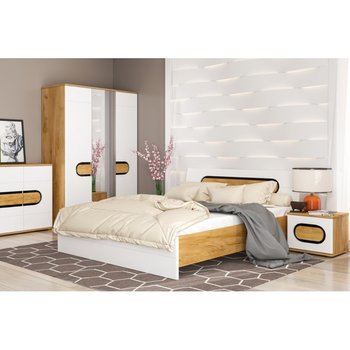 Меблі в спальню фото Комплект меблів у спальню Mebelbos Rodan варіант 1 - artos.in.ua