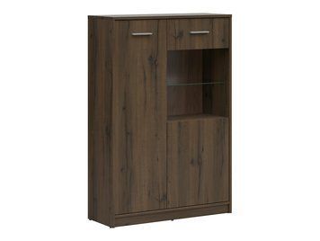 Вітрина BRW Nepo Plus 90 з 2 дверцятами &mdash; дуб Noble фото - artos.in.ua