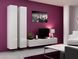 Фото 2: Стенка в гостиную Cama Vigo 4 с системой PUSH CLICK 180x260x42 Серый мат/Серый глянец - artos.in.ua