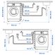 Фото 5: ІКЕА Вбудована пральна машина TVÄTTAD ТВЕТТАД, 205.788.11 - artos.in.ua