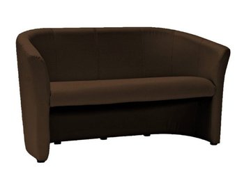 Модний диван TM3 SIGNAL 160х60х76 Темно-коричневий відтінок екошкіри / дерево Польща