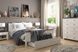 Комплект мебели в спальню Antwerpen BRW светлая лиственница сибиу / сосна ларико Польша
