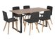 Обідній стіл BRW Vario Modern D09038-TXS_VARIO_1600 / 800 + NMPK-MSZ / RAL9005,