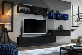 Комплект мебели в гостиную ASM Switch Met III 27 ZZ SWM 3 Черный из Польши
