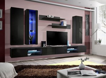 Комплект мебели в гостиную ASM FLY Q 23 ZZ FY Q4 Черный из Польши