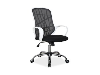 Комп'ютерні стільці фото Офісне крісло для ПК Dexter SIGNAL чорна тканина Польща - artos.in.ua