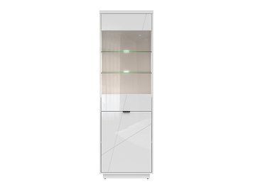 Витрина BRW Forn 64 с 2 дверями &mdash; белый глянец фото - artos.in.ua