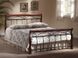 Ліжко металеве півтора спальне Venecja SIGNAL 140x200 антична вишня Польща