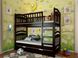 Двухъярусная детская спальная кровать Смайл ARBOR DREV Венге