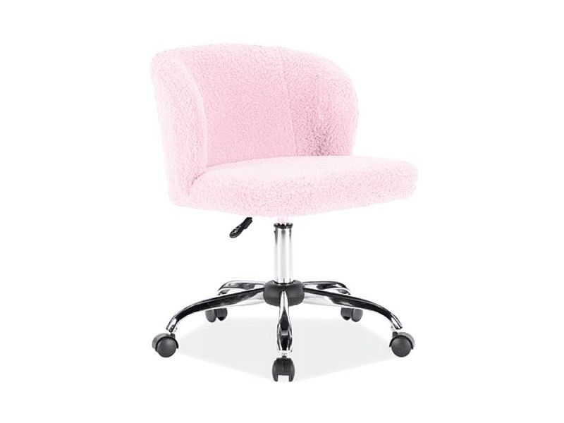 Поворотне крісло Signal Dolly рожевий Польща