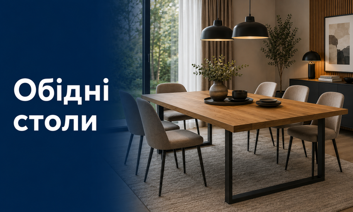 Сучасні обідні столи для дому — ARTOS