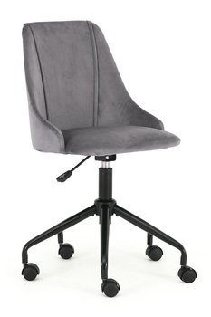 Кресло офисное Break механизм Пиастра, металл черный/бархатная ткань зеленый Halmar Польша