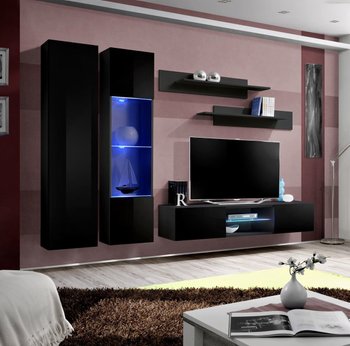 Комплект мебели в гостиную ASM FLY O 23 ZZ FY O5 Черный из Польши
