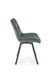 Металевий стілець K519 оксамитова тканина зелений Halmar Польща