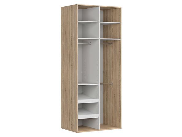 Шкаф BRW Flex F57-SZAFA_ZESTAW_12-DSO/BLP, белый глянцевый/дуб Сонома, из Польши фото - artos.in.ua