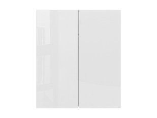 Верхняя кухонная тумба BRW Top Line K10-TV_GC_80/95_L/P-BAL/BIP, белый глянцевый/альпийский белый, из Польши фото - artos.in.ua