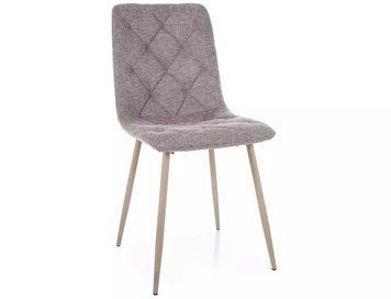 Стул Jerry Brego Signal 45&times;91, серый, ткань Brego фото - artos.in.ua