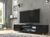 Тумба для вітальні KATE 189 чорний мат/чорний глянець BIM FURNITURE фото - artos.in.ua