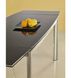 Черный раскладной стол на кухню GD-020 120-180x80см SIGNAL на четырёх ножках Польша