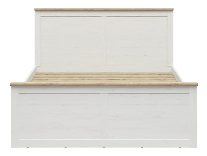 Кровать BRW Loksa 160&times;200 &mdash; белый фото - artos.in.ua