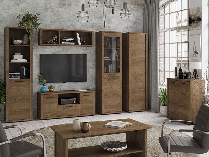 Журнальний столик VMV Holding Cordan 120&times;60 см, дуб бургундський фото - artos.in.ua