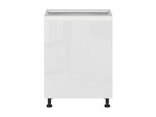Нижняя кухонная тумба BRW Sole K10-FH_D_60/82_P-BAL/BIP, белый глянцевый/альпийский белый, из Польши фото - artos.in.ua