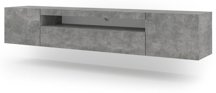 Тумба для под телевизор AURA 200 бетон BIM FURNITURE фото - artos.in.ua
