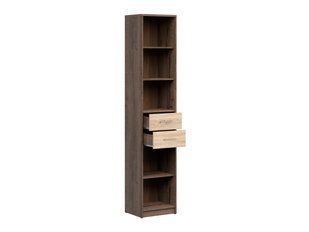 Стеллаж BRW Nepo Plus S435-REG2S/40-DMON/DSO, дуб монастырский/дуб сонома фото - artos.in.ua